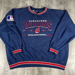 Vintage 90s Cleveland Indians MLB Crewneck